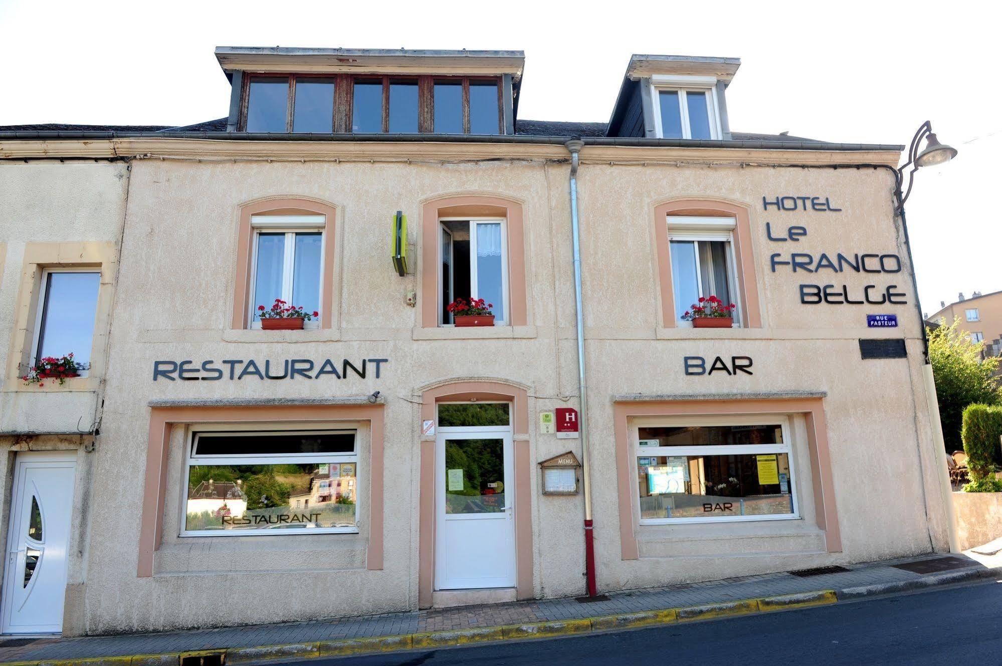 Hotel Logis Le Franco Belge Monthermé Zewnętrze zdjęcie