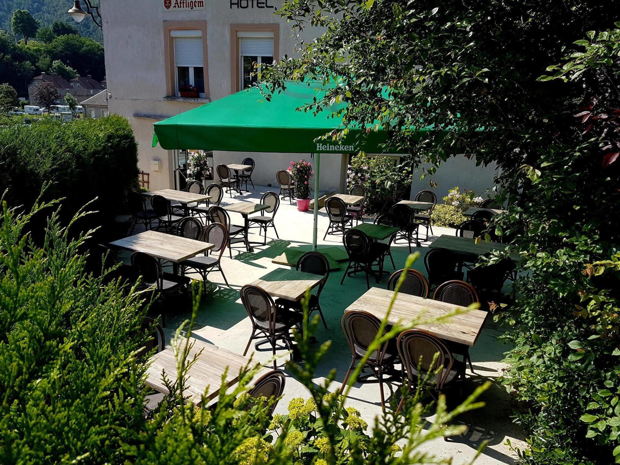 Hotel Logis Le Franco Belge Monthermé Zewnętrze zdjęcie